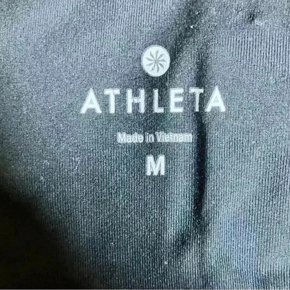 Athleta Gleam Faux Leather Panel
Leggings Black - Picture 8 of 10